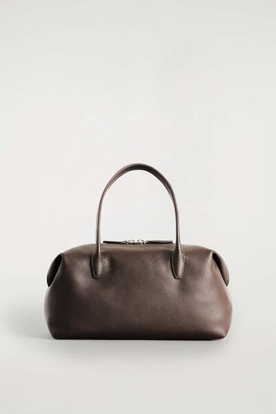 COS MONTMARTRE レザー ボウリングバッグ