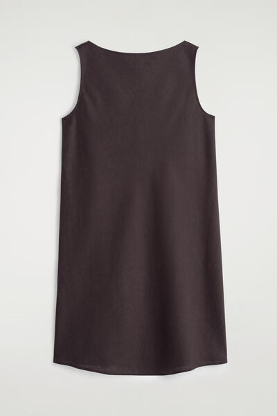 COS テーラード リネンミニワンピース