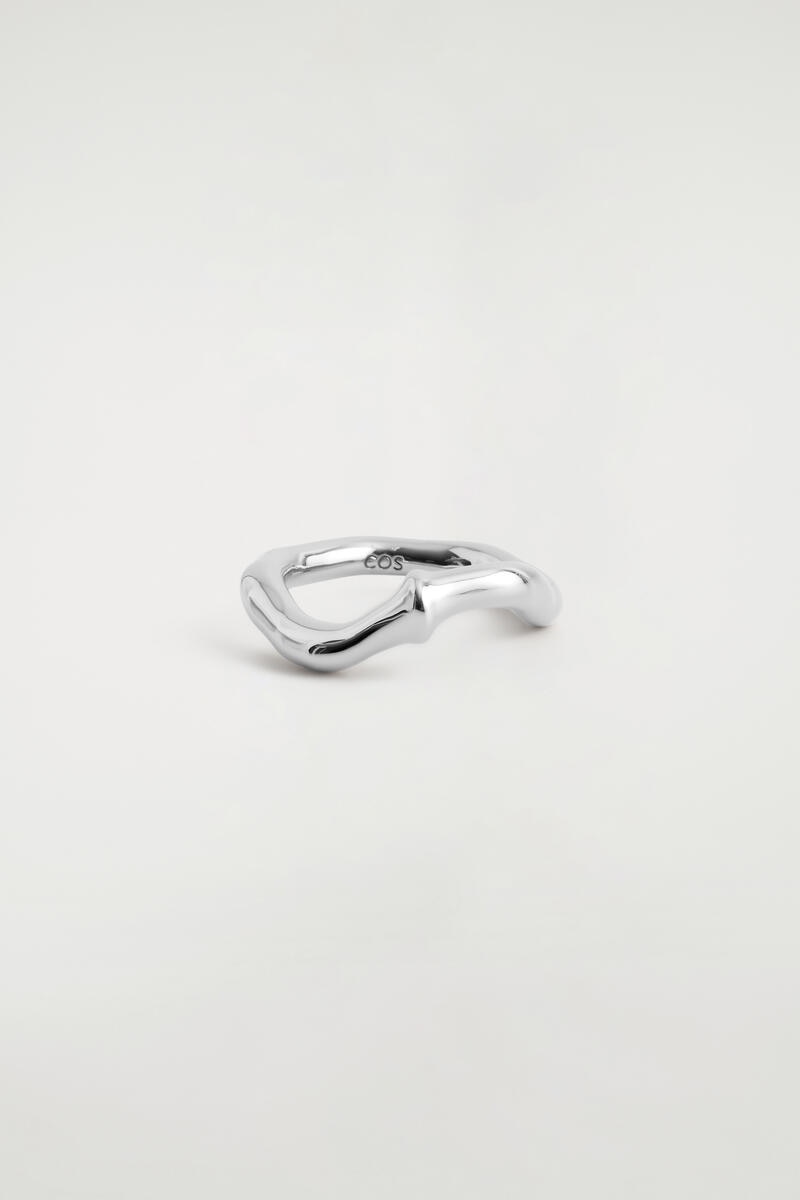 COS スカルプチャー リング