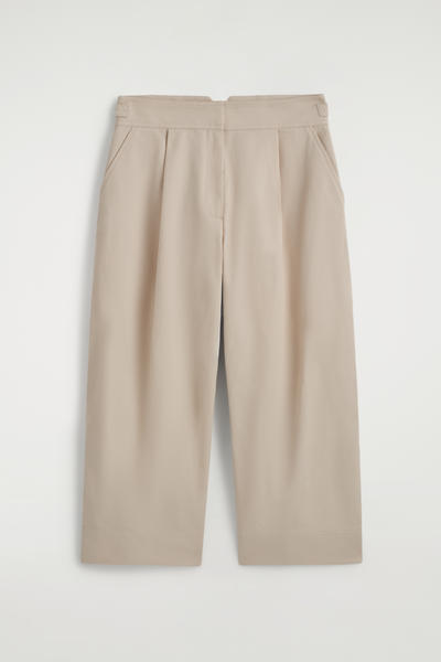 COS クロップド バルーンパンツ - コットン素材