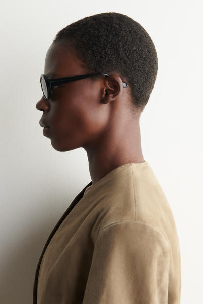 COS オーバルサングラス