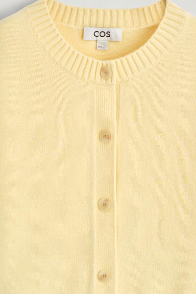 COS メリノウールカーディガン
