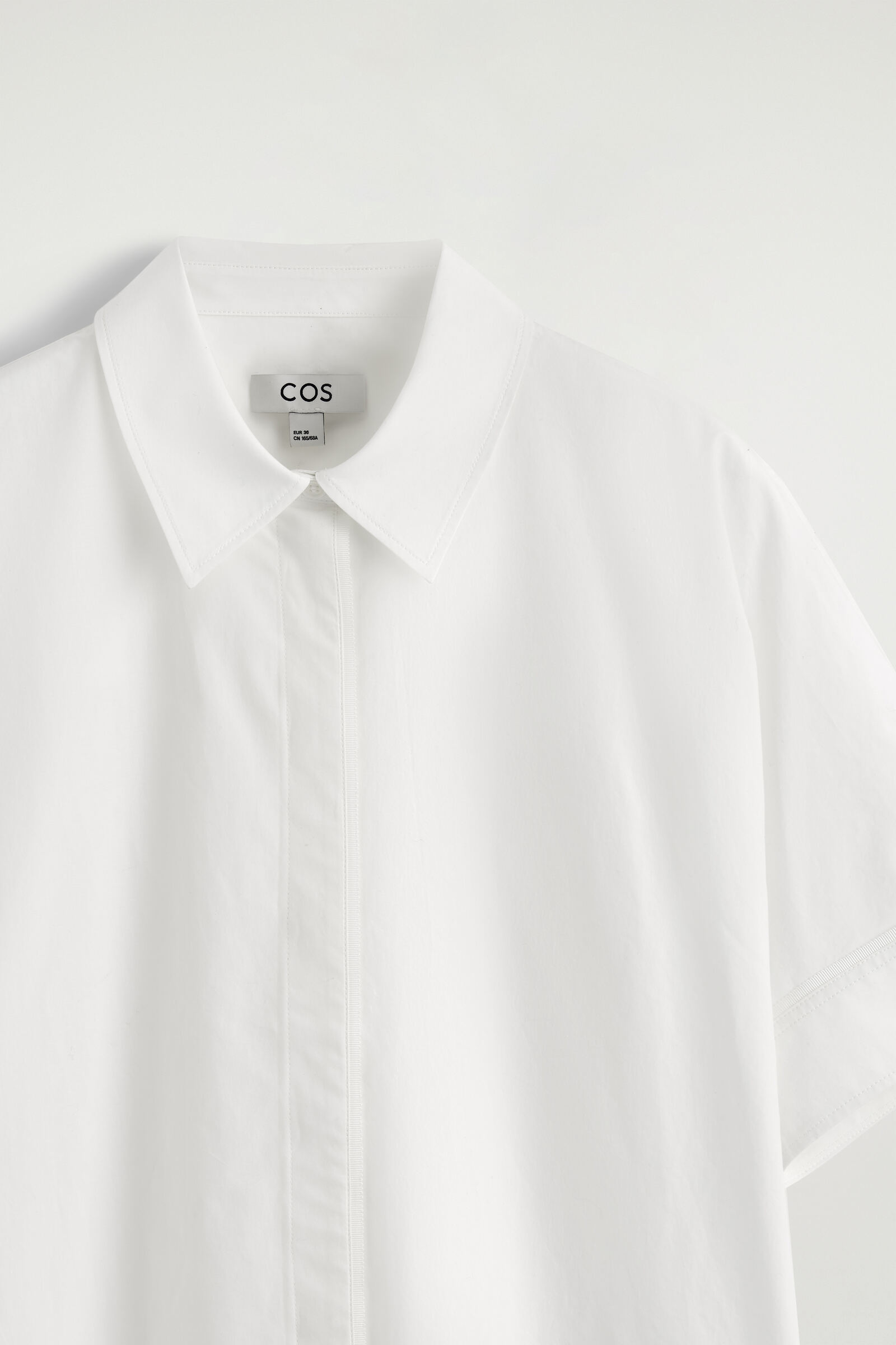 OVERSIZED SHORT-SLEEVED COTTON SHIRT オーバーサイズ 半袖コットン 