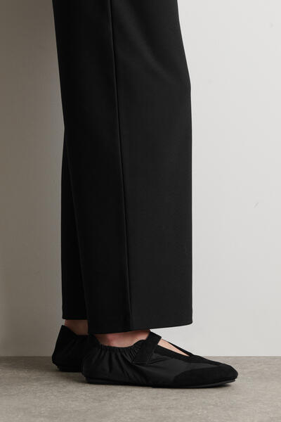 COS スエードナイロン メリージェーンスニーカー