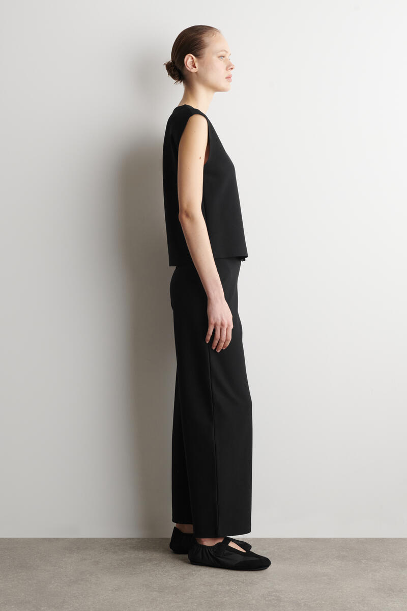 COS スエードナイロン メリージェーンスニーカー