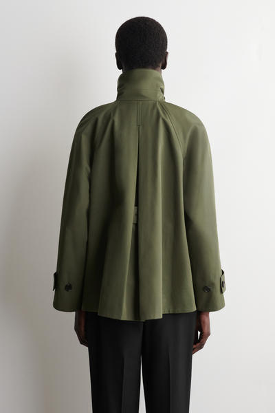 COS Aライン コットンツイルジャケット