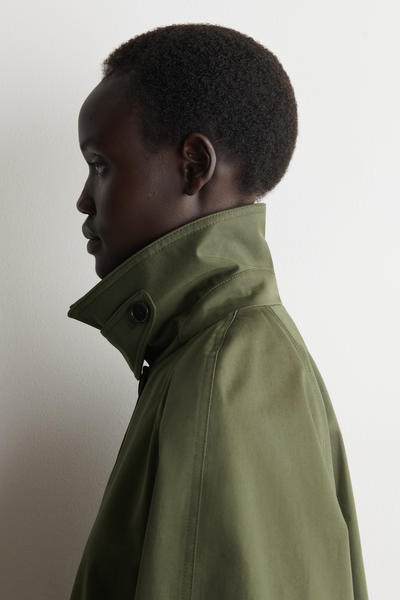 COS Aライン コットンツイルジャケット