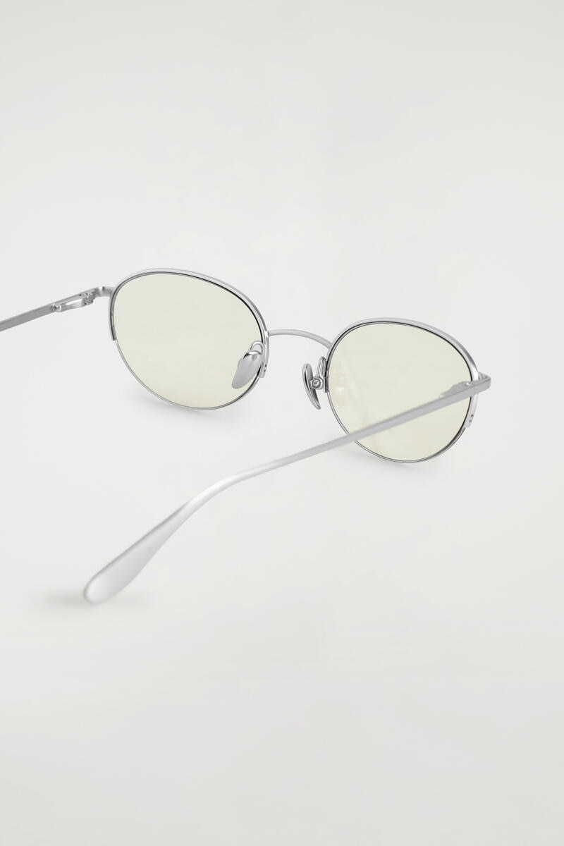 COS ラウンド ワイヤーフレーム サングラス