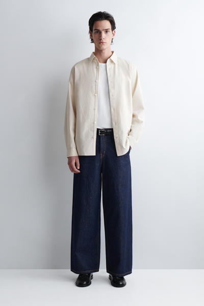 COS ストライプオックスフォードシャツ