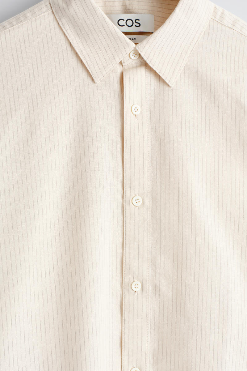 COS ストライプオックスフォードシャツ