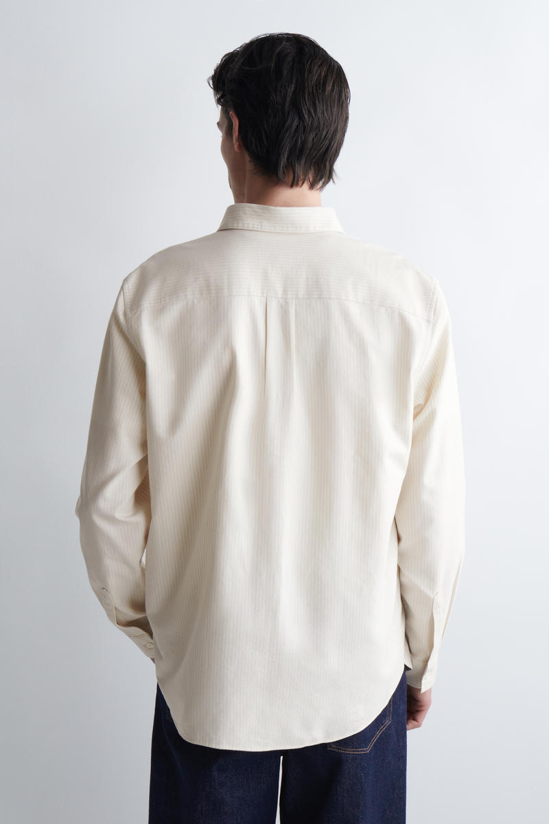 COS ストライプオックスフォードシャツ