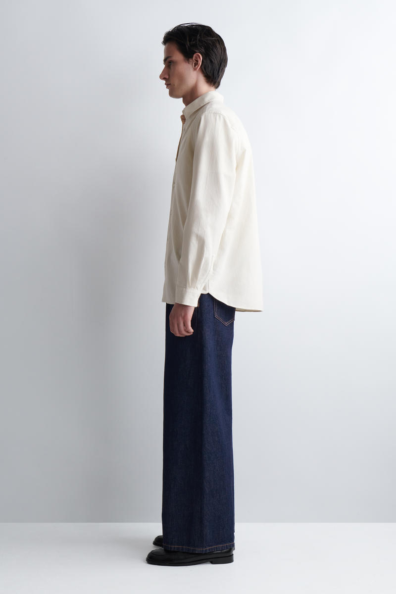 COS ストライプオックスフォードシャツ