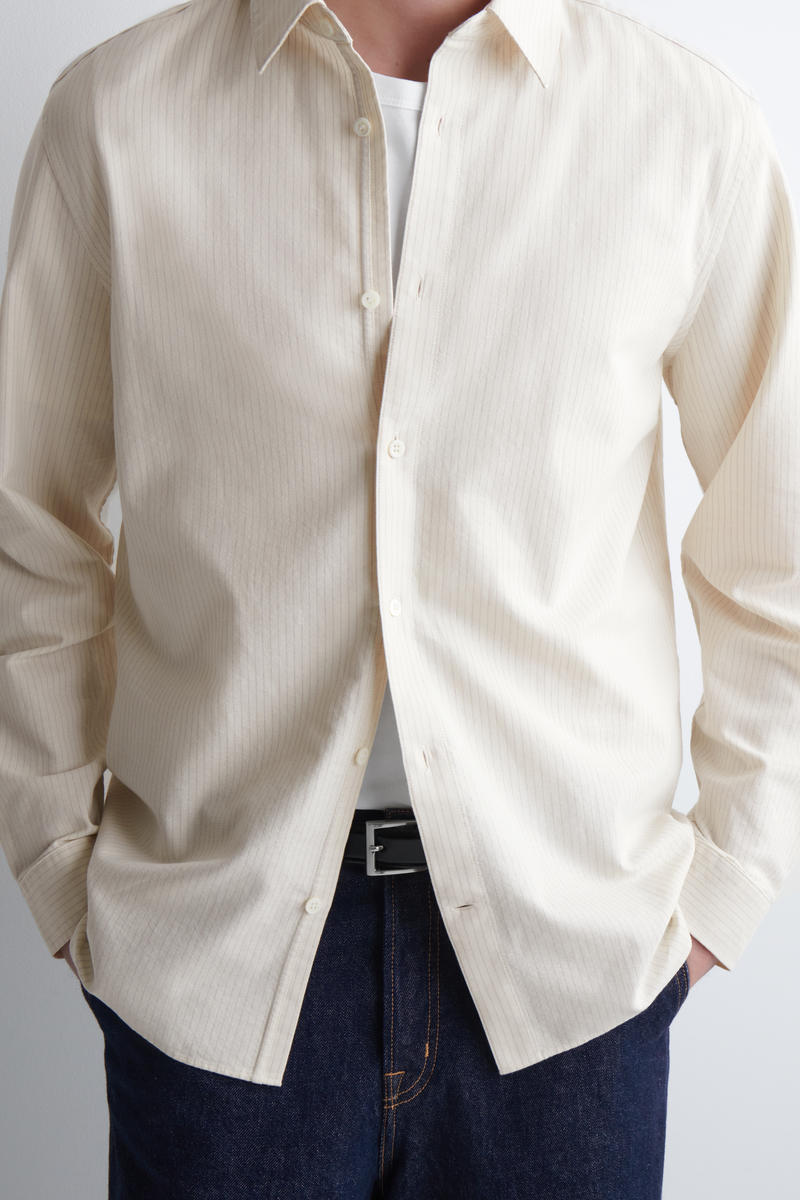 COS ストライプオックスフォードシャツ