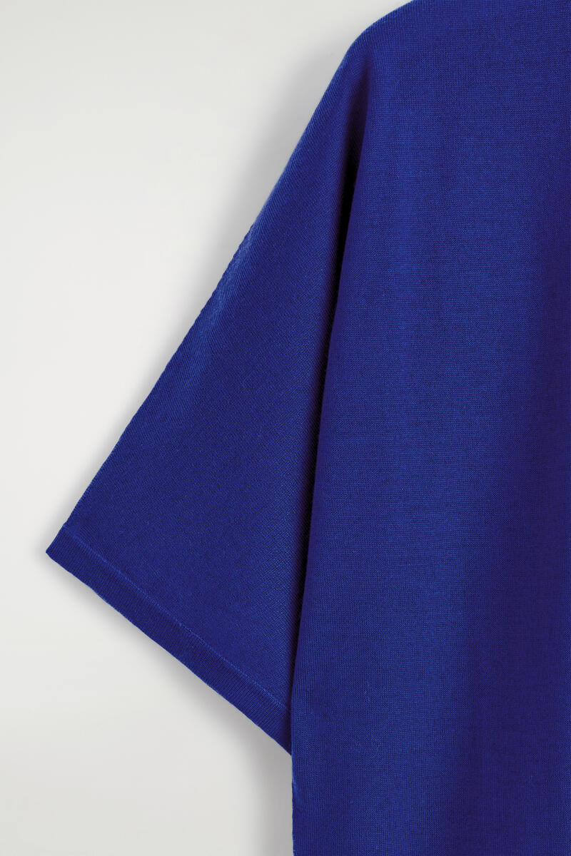 COS メリノウールニットシャツ