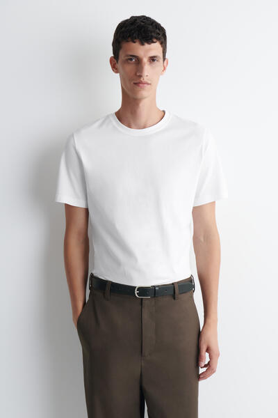 COS レギュラーフィット コットンTシャツ