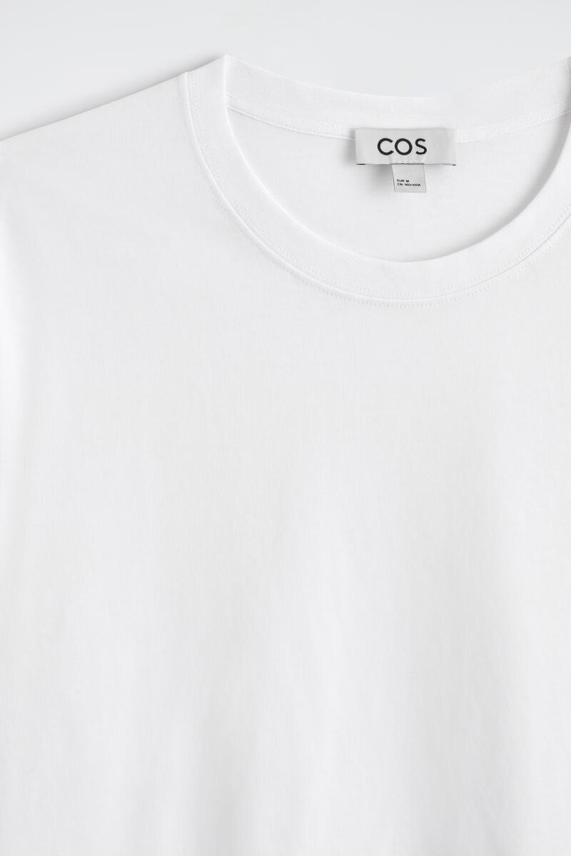 COS レギュラーフィット コットンTシャツ