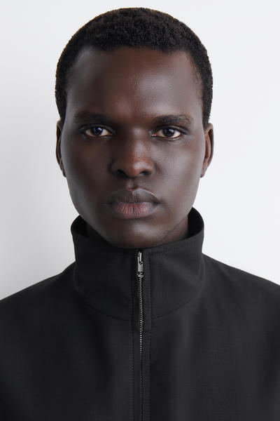 COS テーラード ファネルネック ウールベスト