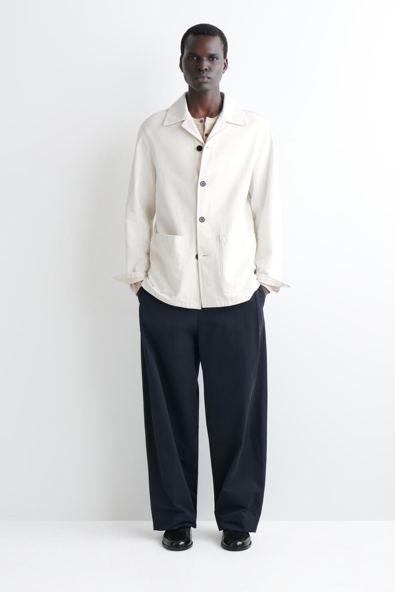 COS デニムオーバーシャツ