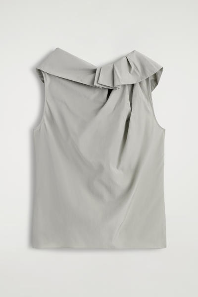 COS オーバーサイズ ドレープトップ