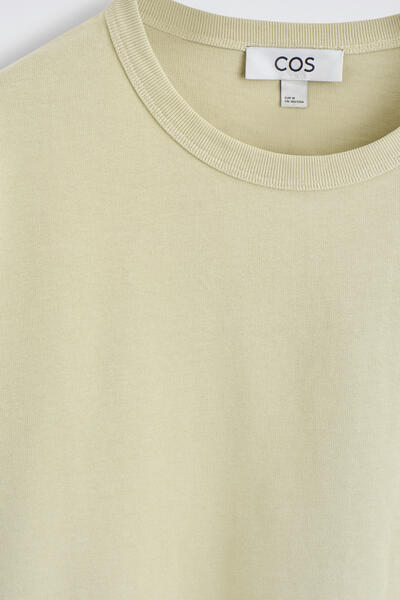 COS リラックス ウォッシュド コットンTシャツ