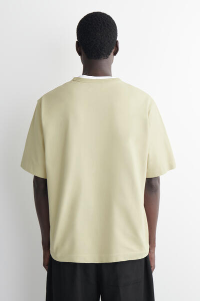 COS リラックス ウォッシュド コットンTシャツ