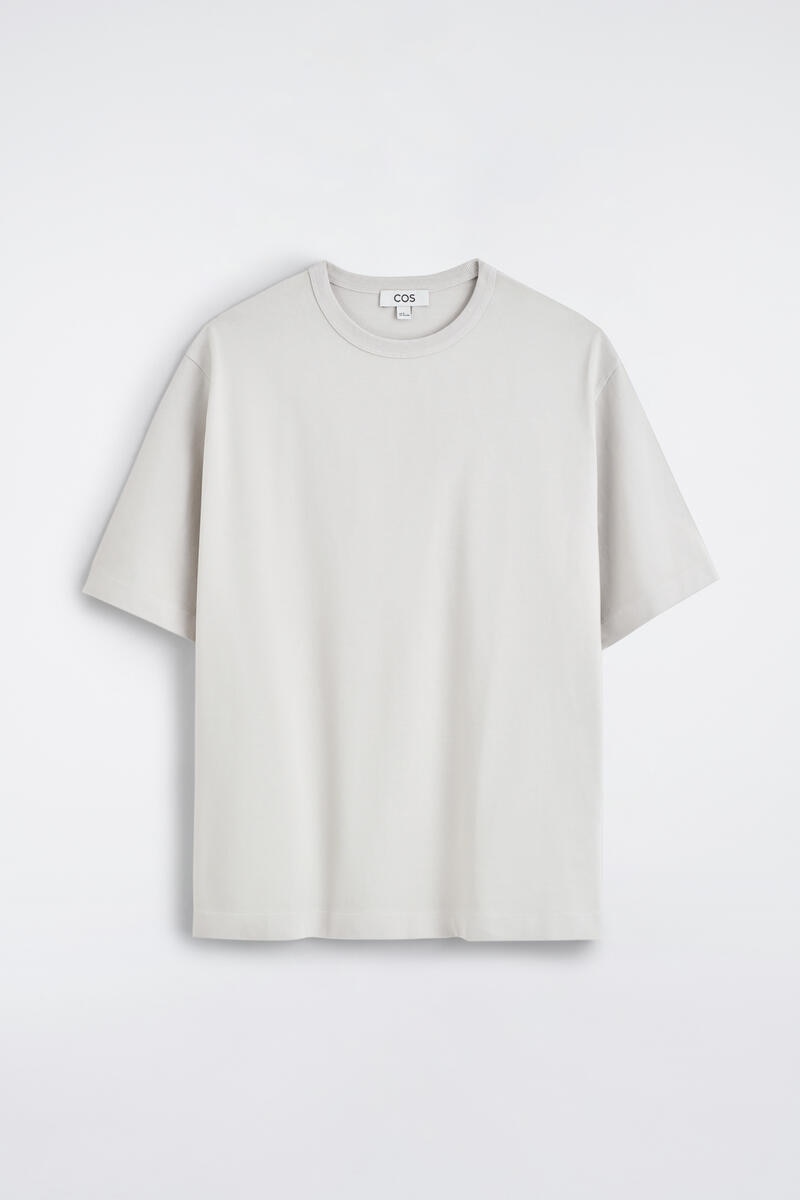 COS リラックス ウォッシュド コットンTシャツ