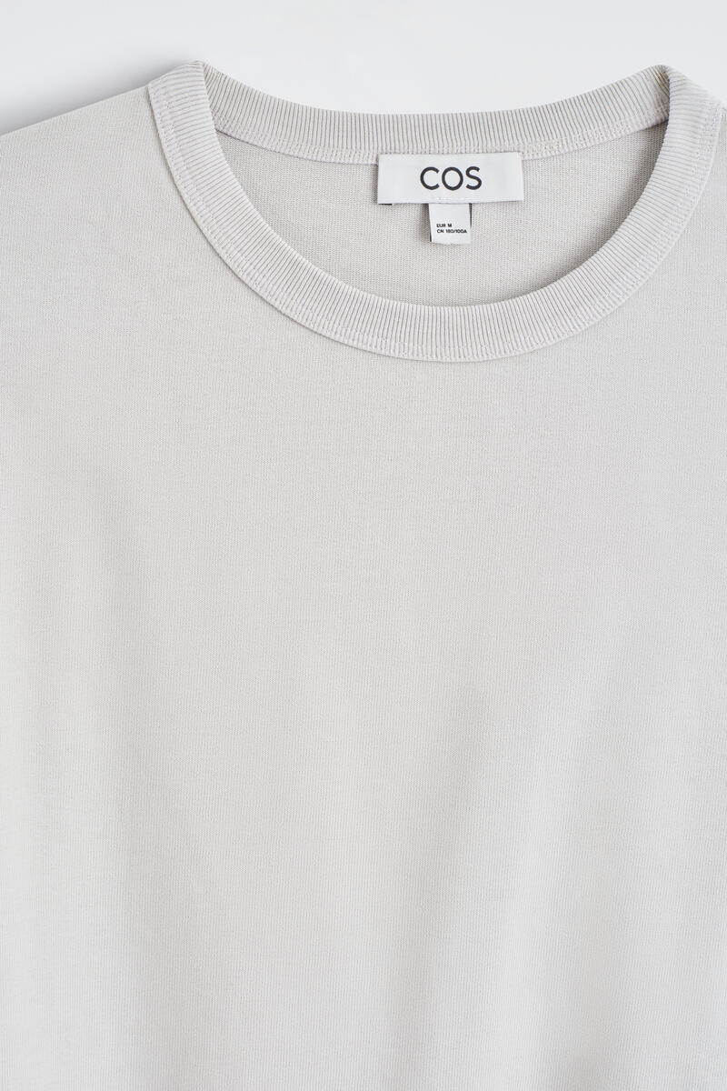 COS リラックス ウォッシュド コットンTシャツ
