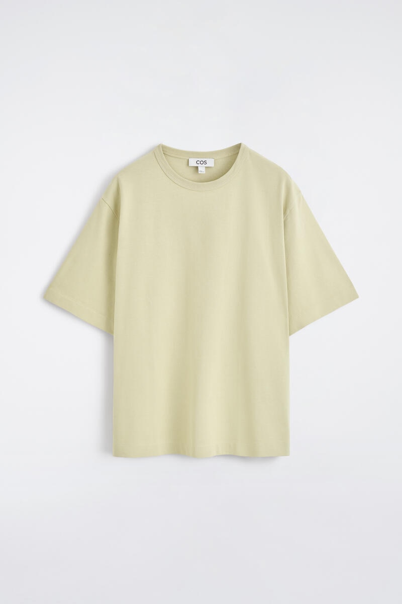 COS リラックス ウォッシュド コットンTシャツ