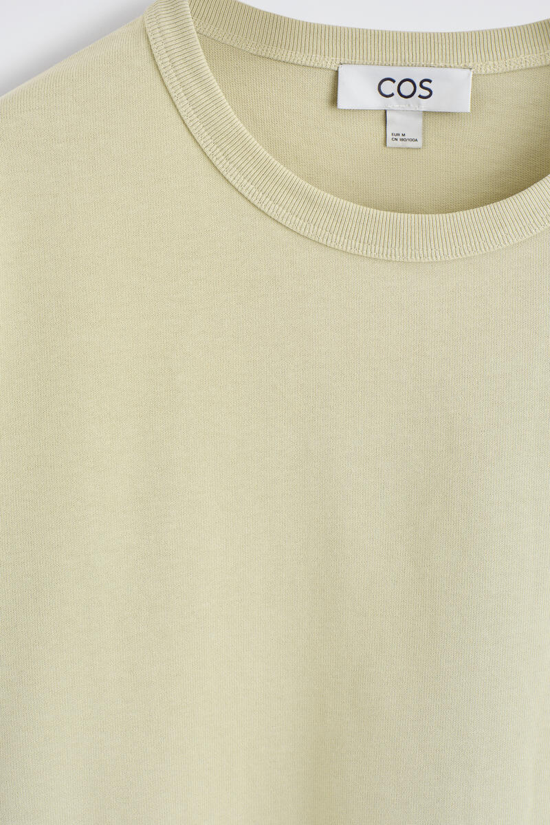 COS リラックス ウォッシュド コットンTシャツ