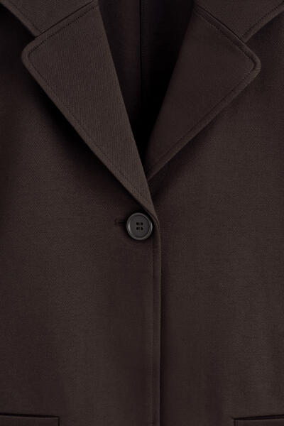 COS ツイルジャージー 半袖ブレザー