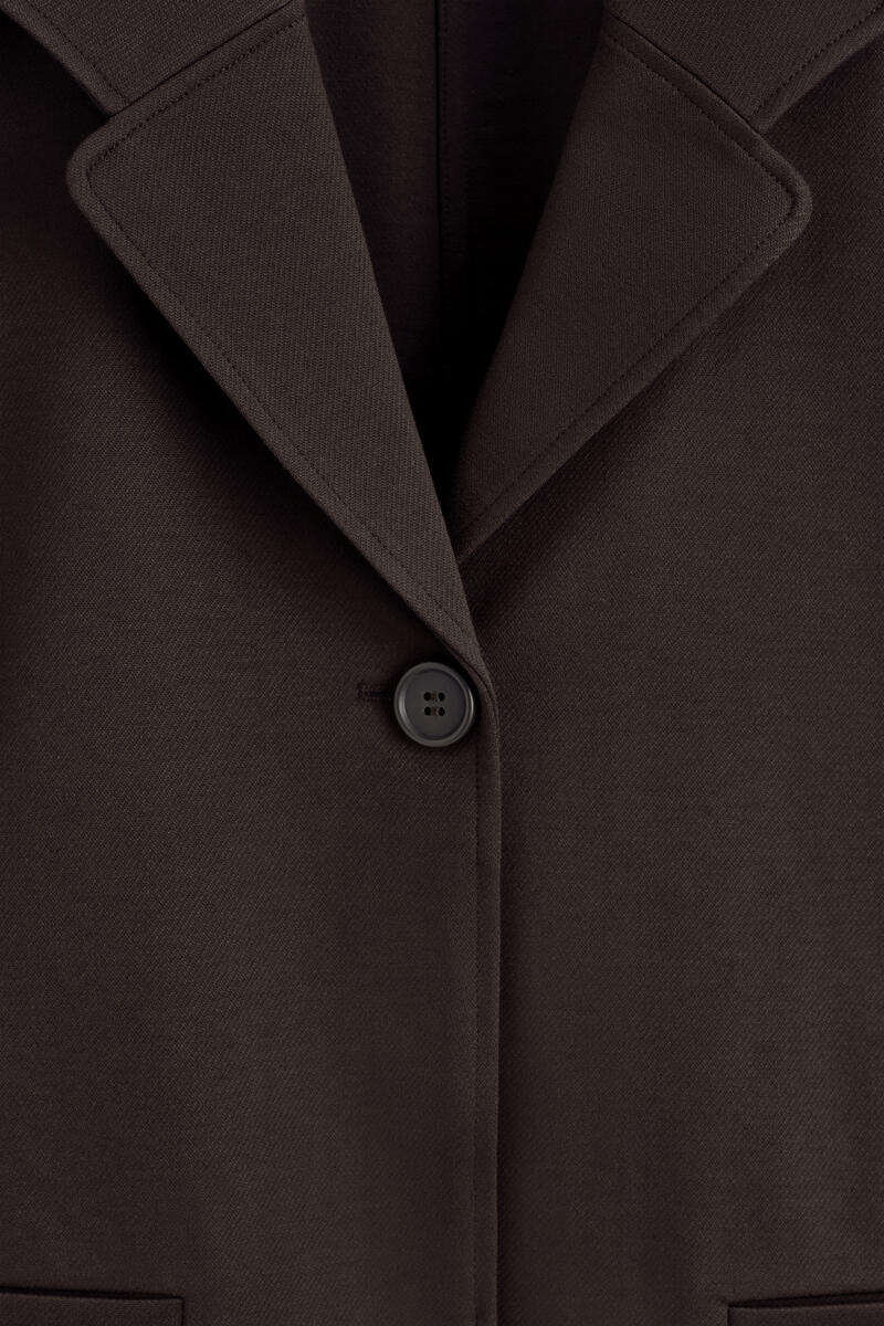 COS ツイルジャージー 半袖ブレザー