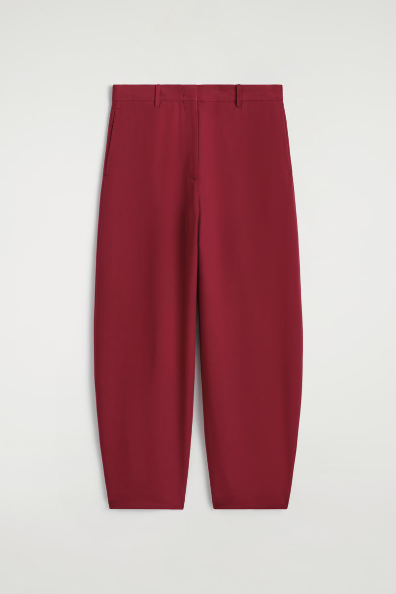 COS シルク チューリップパンツ