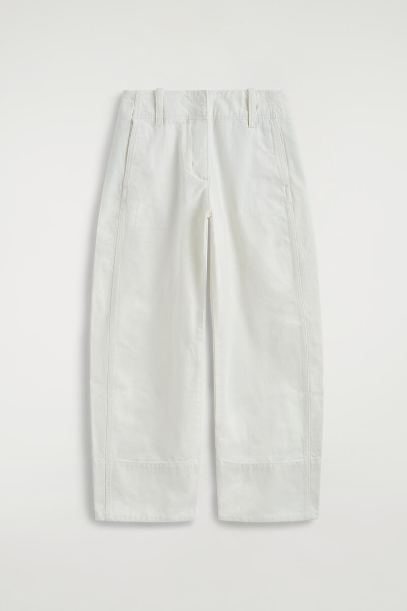 COS デニムバレルレッグパンツ