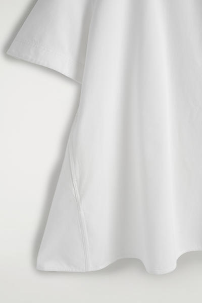 COS フレアデニムミニワンピース