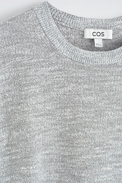 COS リラックス ブークレニットTシャツ