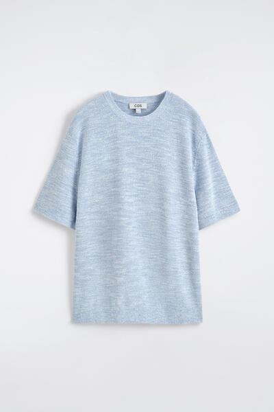 COS リラックス ブークレニットTシャツ