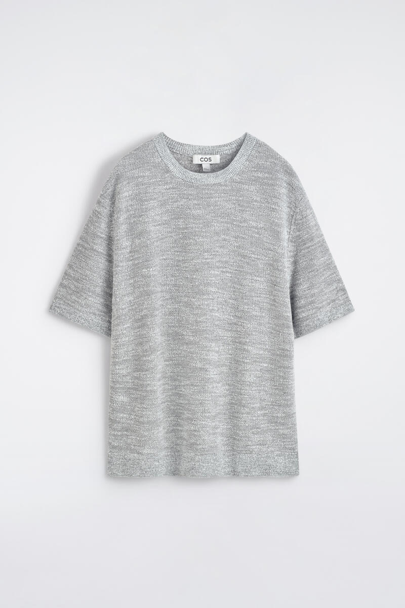 COS リラックス ブークレニットTシャツ