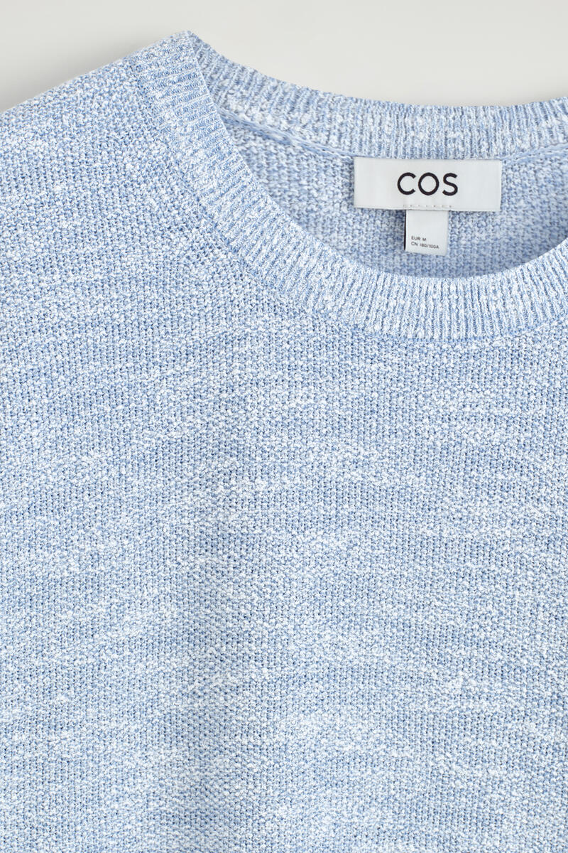 COS リラックス ブークレニットTシャツ