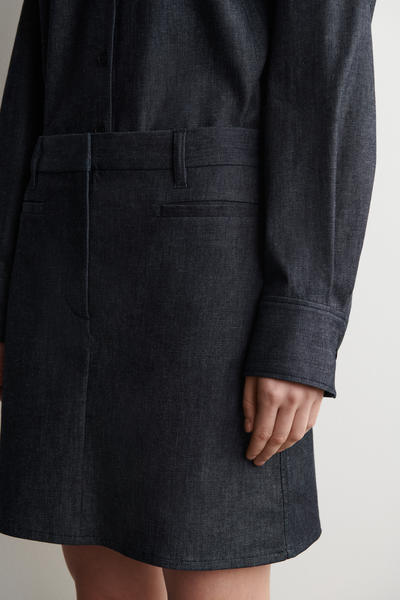 COS デニムミニスカート