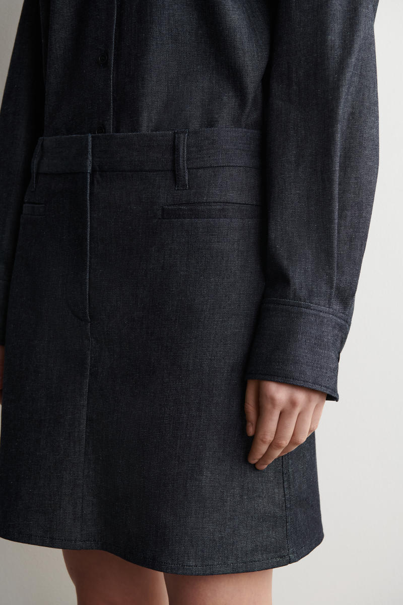 COS デニムミニスカート