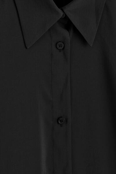 COS フルイド ミディシャツワンピース