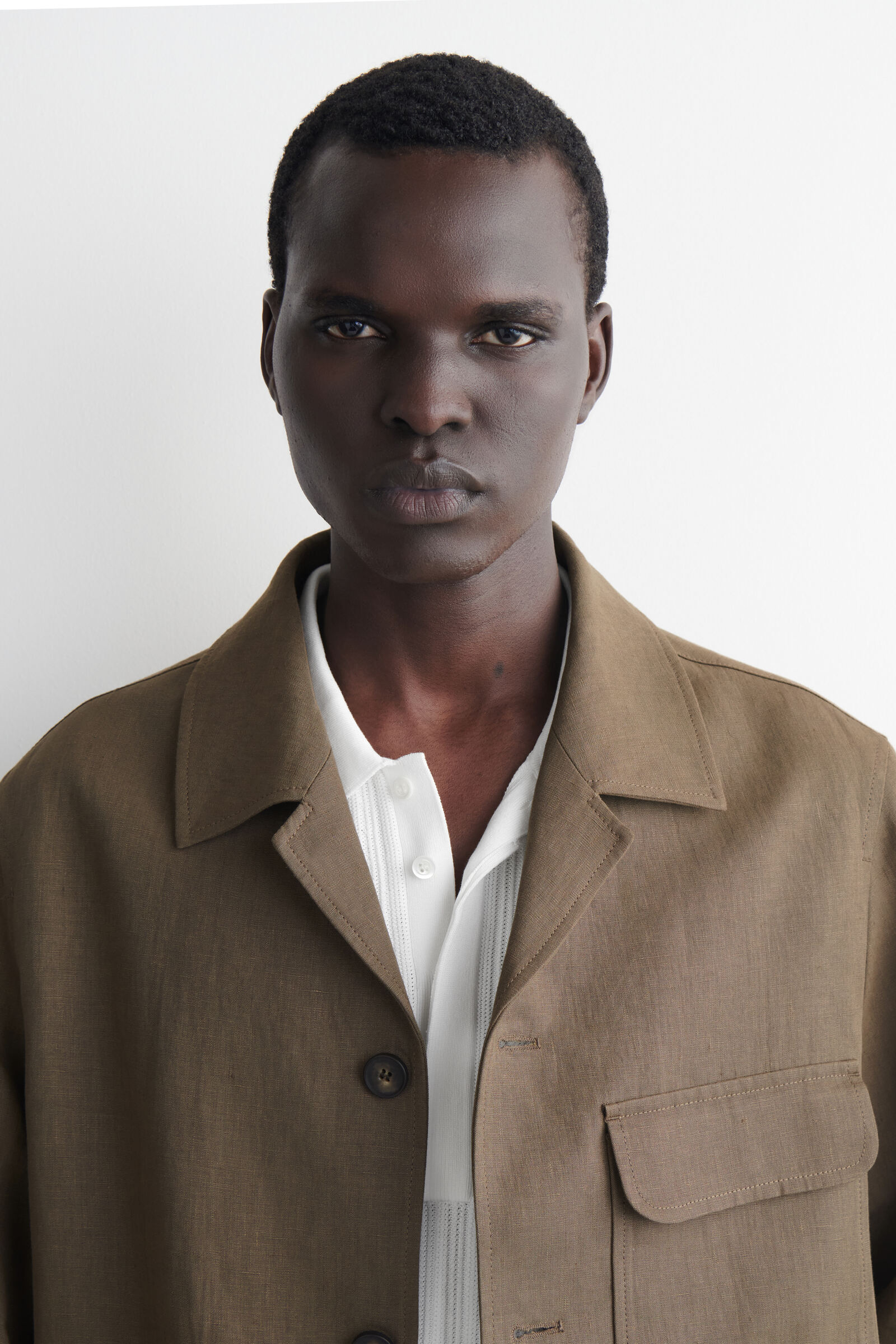 UNSTRUCTURED LINEN BLAZER アンストラクチャード リネンブレザー