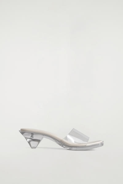 COS 透明アクリル キトンヒール ミュール