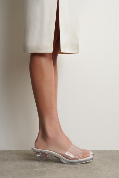 COS 透明アクリル キトンヒール ミュール