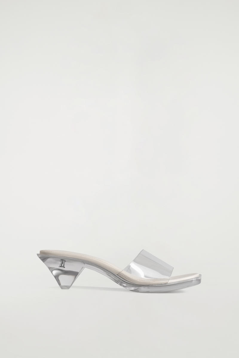 COS 透明アクリル キトンヒール ミュール