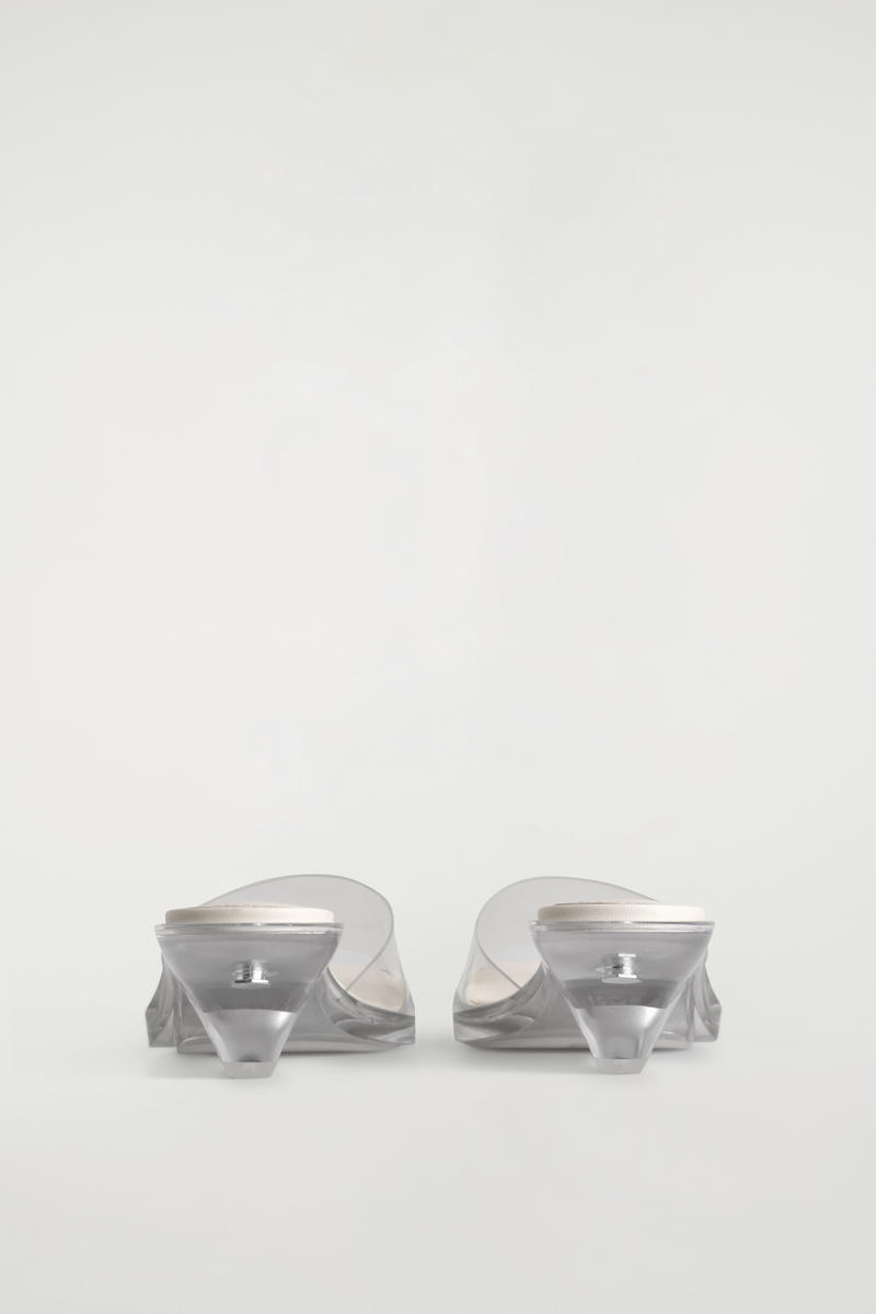 COS 透明アクリル キトンヒール ミュール