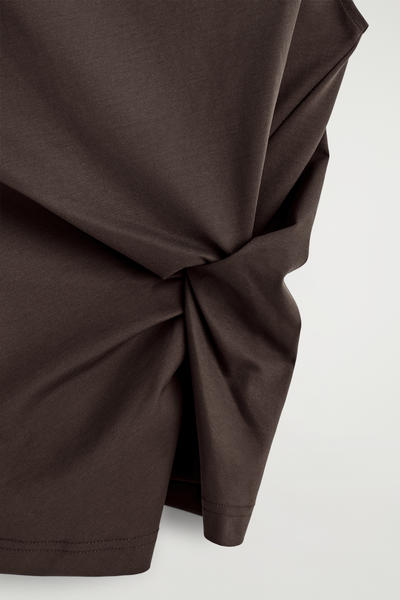 COS ツイストディテールジャージートップ