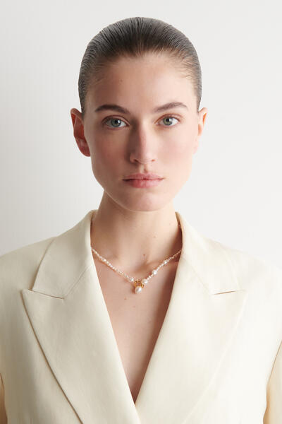 COS イレギュラー 淡水パールネックレス