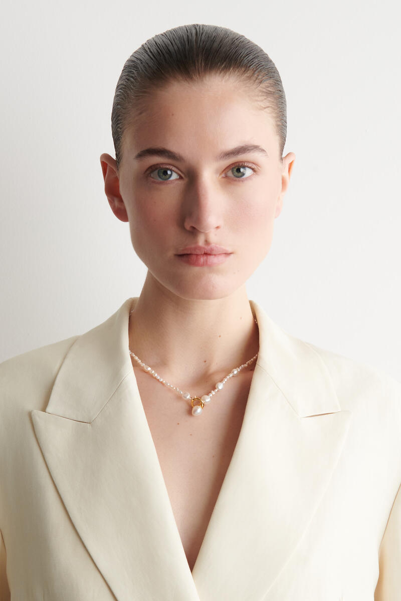 COS イレギュラー 淡水パールネックレス