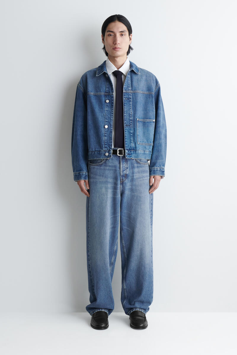 COS デニムシャツジャケット